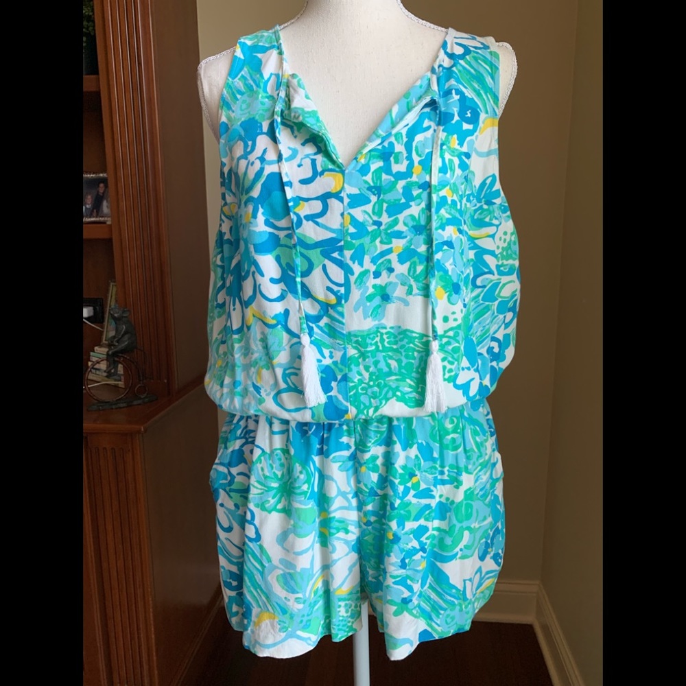 Lilly Pulitzer Tybee Sleveless Romper